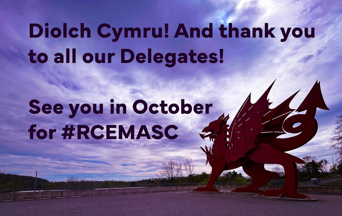 What an absolutely fantastic three days here at the @ICCWales for #RCEMCPD!

A packed programme of informative, challenging, educational, entertaining and sometimes emotional presentations.

Diolch / Thank you to all delegates, speakers & our hosts!

And kudos to @RCEMevents 💜🌟