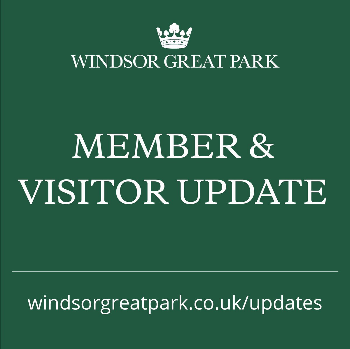 Please be aware of upcoming essential work scheduled on the south side of Virginia Water Lake for Tuesday 23 April. This work may impact on your visit, please check our visitor updates for further information. windsorgreatpark.co.uk/visitorupdates