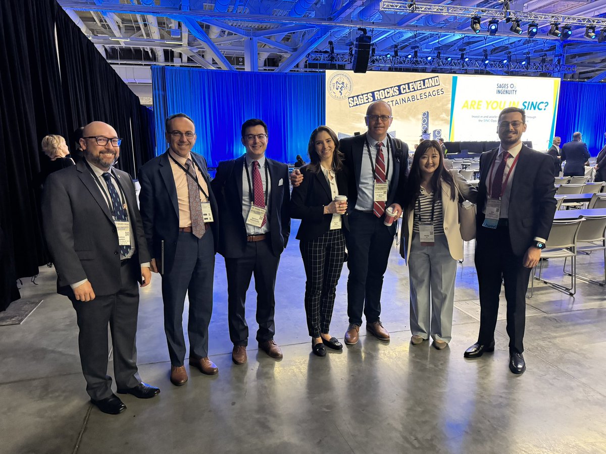 Wendy Li (@md_wendyli) on Twitter photo Small glimpse of the <a href="/IU_Surgery/">Indiana Surgery -Indiana Univ School of Medicine</a> representation at #SAGES2024
More to come!
<a href="/SAGES_Updates/">SAGES is in Tampa in 2026!</a> <a href="/dstefanidis1/">Dimitrios Stefanidis</a> @aceppstein <a href="/ematt_ritter/">E Matthew Ritter</a> <a href="/dimitrios_iu/">Dimitrios I. Athanasiadis</a> <a href="/QaisAbuHasan/">Qais AbuHasan</a> <a href="/md_payton/">Payton M. Miller, MD</a> Small glimpse of the <a href="/IU_Surgery/">Indiana Surgery -Indiana Univ School of Medicine</a> representation at #SAGES2024
More to come!
<a href="/SAGES_Updates/">SAGES is in Tampa in 2026!</a> <a href="/dstefanidis1/">Dimitrios Stefanidis</a> @aceppstein <a href="/ematt_ritter/">E Matthew Ritter</a> <a href="/dimitrios_iu/">Dimitrios I. Athanasiadis</a> <a href="/QaisAbuHasan/">Qais AbuHasan</a> <a href="/md_payton/">Payton M. Miller, MD</a>
