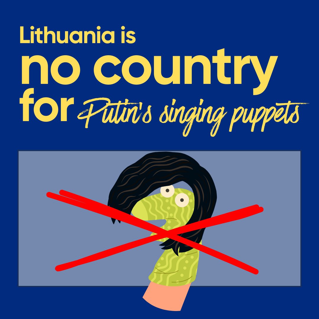 European Court of Human Rights confirmed that Putin's singing puppets are rightfully not welcome in Lithuania. 👉 echr.coe.int/w/inadmissibil…