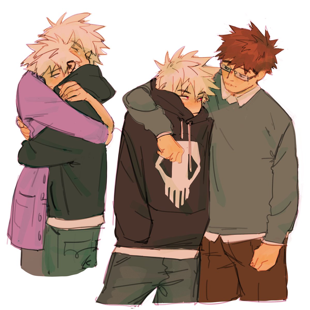 beybuniki's tweet photo. they know when he needs a hug :) https://t.co/jFKUQI7JY5