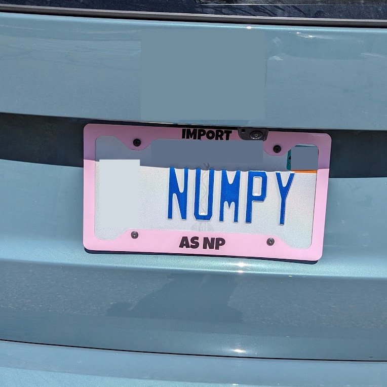 this may be the greatest license plate i've ever seen