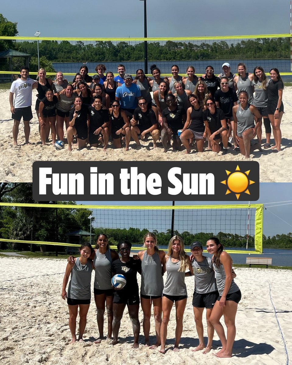 A beautiful day for 🏐 in the 407 🌴