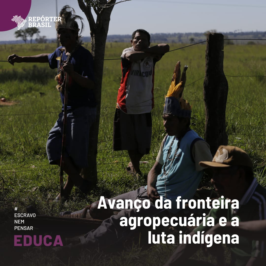 A expansão de empreendimentos agropecuários em território indígena ameaça a demarcação, segurança e sobrevivência dos povos originários. No Brasil, cerca de 1,2 milhão de hectares de terras indígenas estão sobrepostas por fazendas🧶#EducaRB