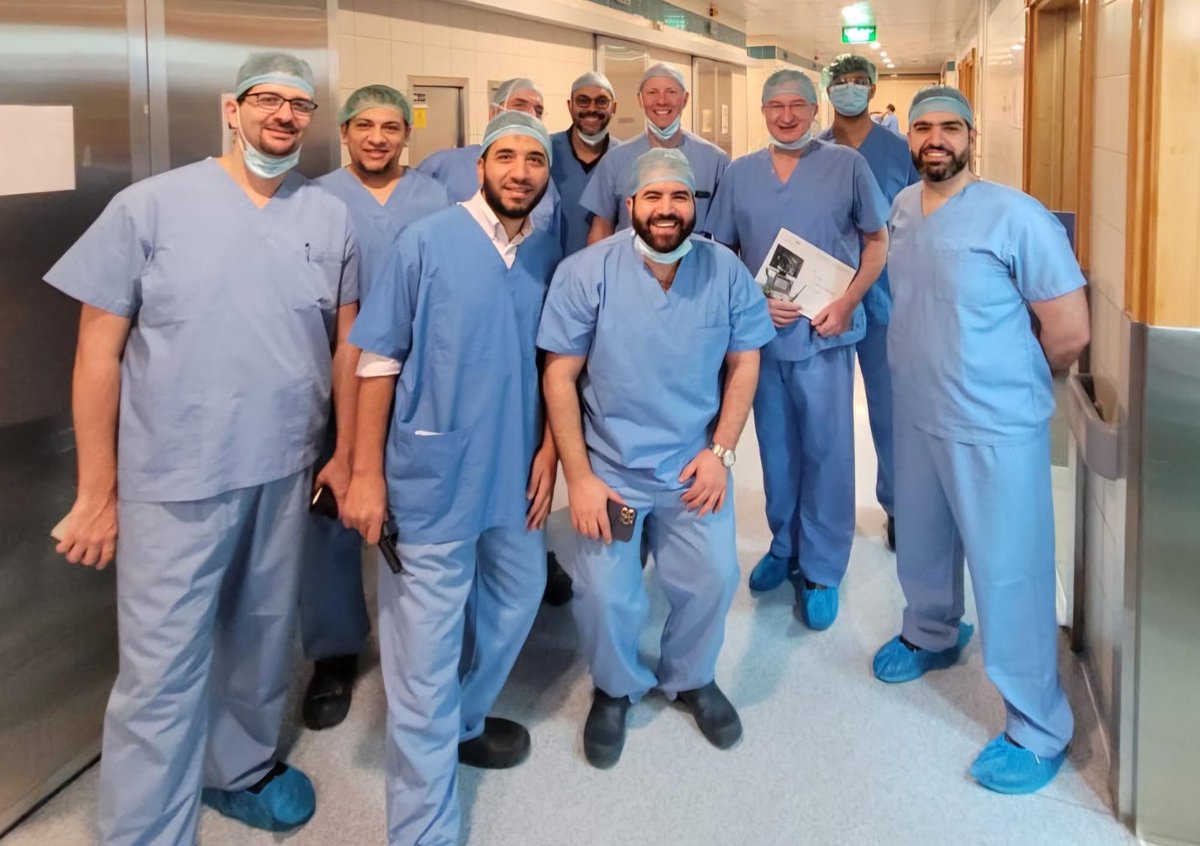 ExactImaging's tweet photo. Congratulations @imadfarhatmd and the team at @DarAlShifa Hospital in #Kuwait on beginning your #microultrasound Fusion Prostate Biopsy program. Bringing the highest level of prostate healthcare to Kuwait and the Middle East @EDAPTMS #Urology @ExactImaging https://t.co/F6QfElBfXv