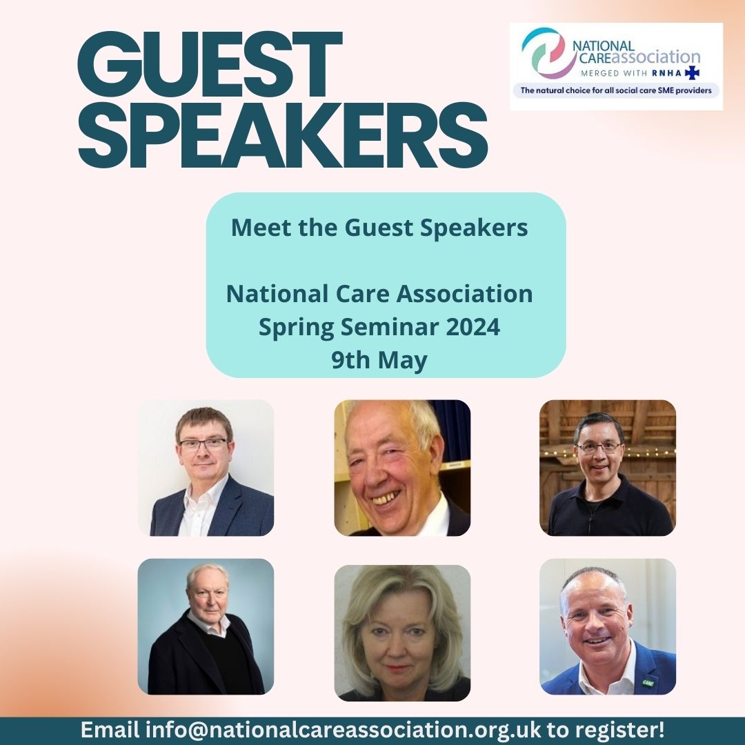 Have you seen this line up!! 🤩 Join us at Manchester United Football Club on the 9th May!! Book now - info@nationalcareassociation.org.uk #socialcare #conference #proudtocare