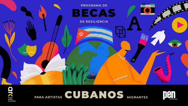 📣Attention Cuban migrant artists! @AtRiskArtists and @pen_int are launching the 2nd edition of the Cuban Migrant Artists Resilience Fellowship. Fellows receive a resilience grant, mentorship, virtual resources, and more! Find out more and apply: bit.ly/ARCprograma
