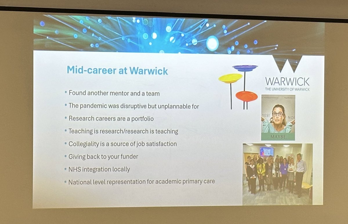 Dr Rachel Spencer talking spinning plates and the importance of finding your team in both clinical and academic practice @UAPCWarwick @MidRCGP #MERIS24