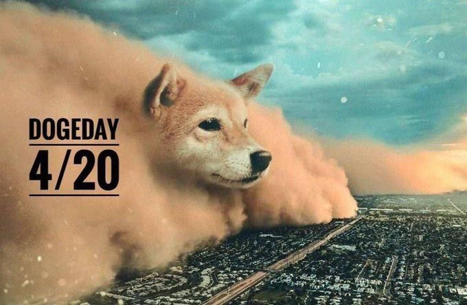 MoontokOfficial's tweet photo. Bitcoin's halving and Doge day colliding in 2 days! Which dog coin is going to SKYROCKET? 🐶🚀 #BTC #DogeDay #halv https://t.co/yknts4DGnl