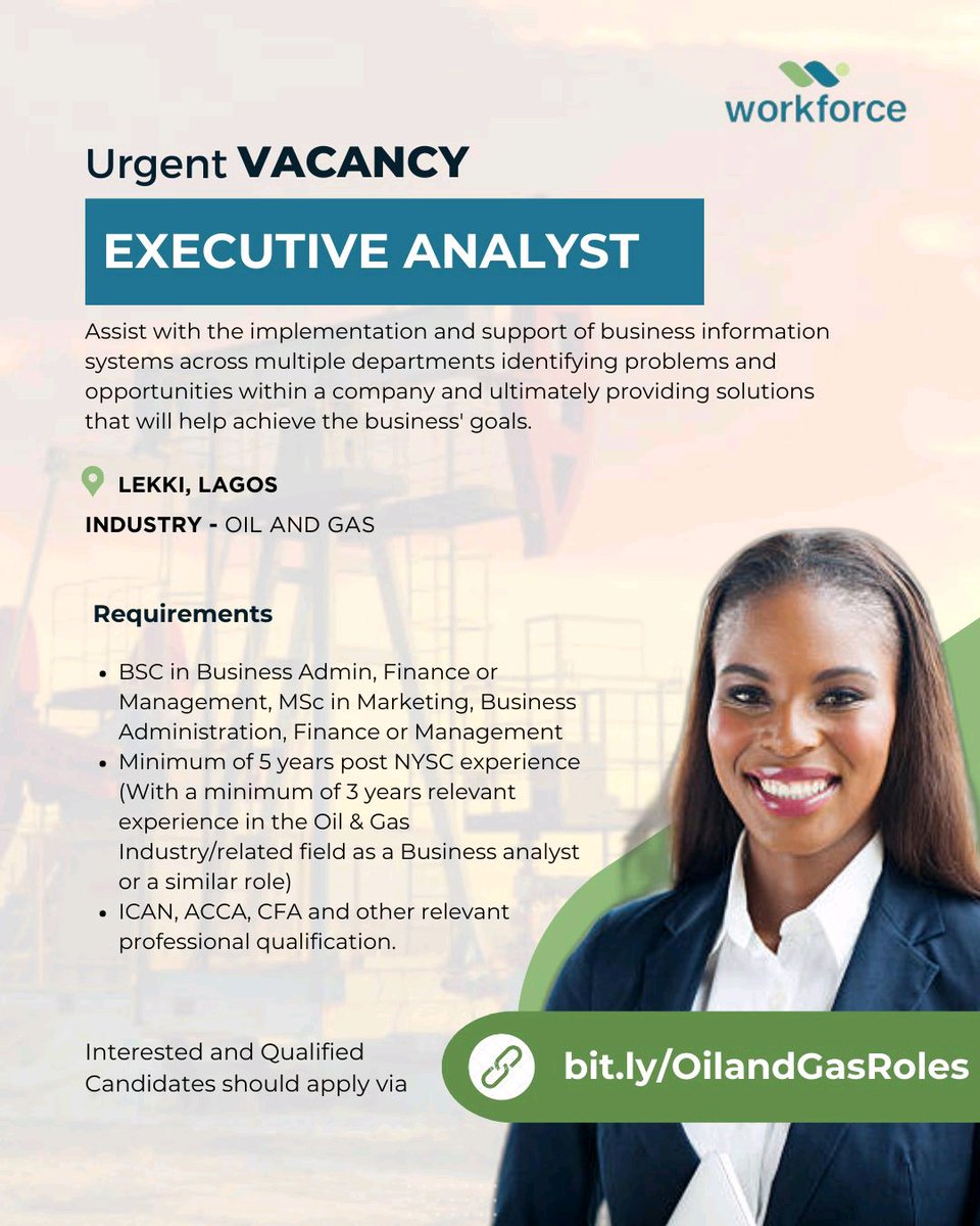 Urgent Vacancy! Apply Now