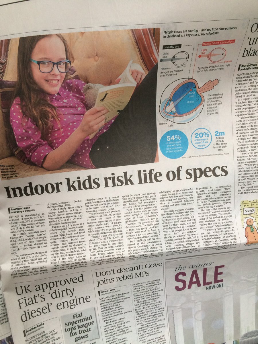helenhopper1's tweet photo. @ZoeZoerichmond My daughter Millie was a poster child for a similar story a few years ago. https://t.co/QLtzkF4oya