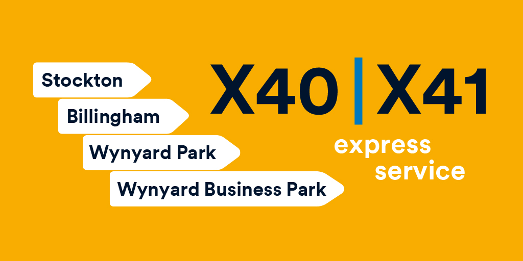 StagecoachNE's tweet photo. Hop on the new X40/X41 express service in Teesside, connecting you to Wynyard Park! For more info go to
https://t.co/jiq0X1E8cr https://t.co/85FnfjnjiI