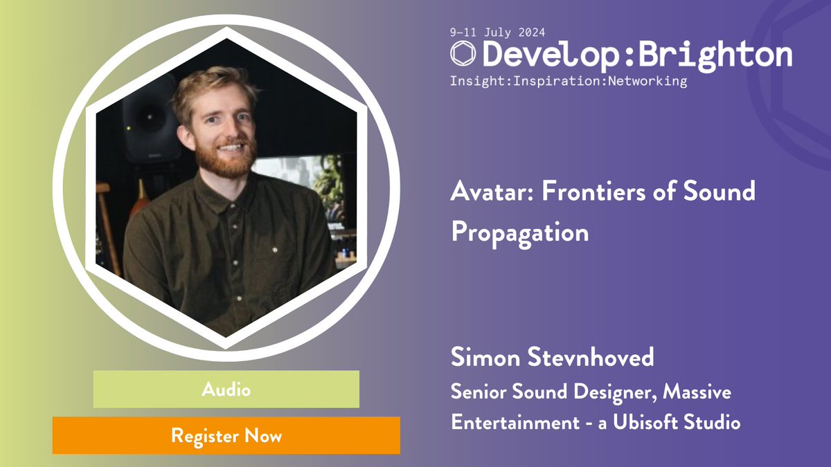 Simon Stevnhoved and Karsparas Eidukonis from @UbiMassive will be joining us this summer to discuss the journey behind the Avatar: Frontiers of Pandora sound design. #DevelopConf