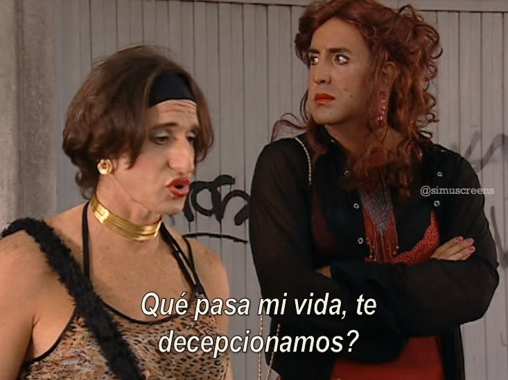 Hoy se cumplen 22 años de:

"Qué pasa mi vida, te decepcionamos?"