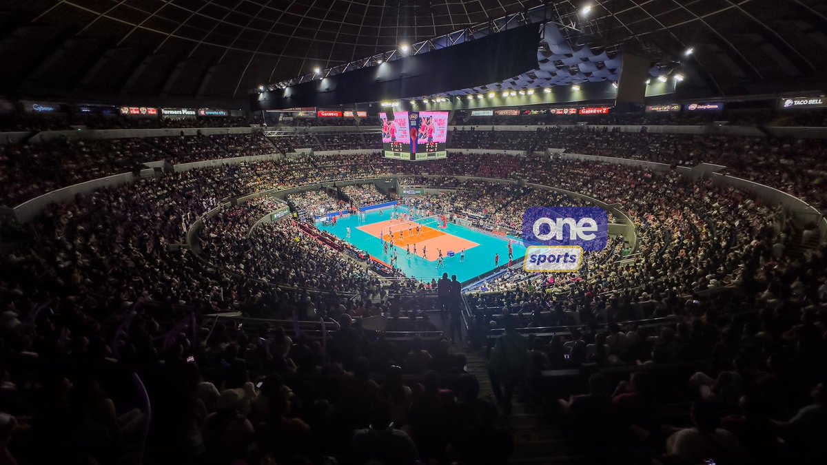 17K STRONG 🏟️

17,396 fans came to the Big Dome on a Thursday to watch the intense Finals rematch between the Choco Mucho Flying Titans and Creamline Cool Smashers in the 2024 PVL All-Filipino Conference!

#PVL2024 #PVLonOneSports #TheHeartOfVolleyball

📸 RM Chua