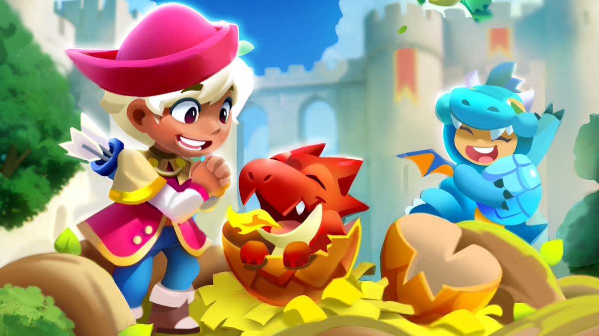 Soar into a grand adventure with Dragon Season discovering hatch-able eggs that will see every Villager raise their own herd of cute and chaotic dragons. 🐲

#SunshineDays #DragonSeason #CozyGames
