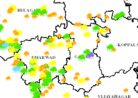 4.55 PM Update: GADAG TS Update

Intense TS west of Gadag town
Harlapur(GP) from Gadag district is showing 71mm in KSNDMC. That is some rain.

#KarnatakaRain