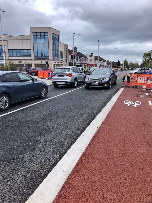 Great news! The Deansgrange Road is now open for two-way traffic. The cycle lane will open over the next few days. Dún Laoghaire is transforming into a safer place for us all to walk & cycle 🚲