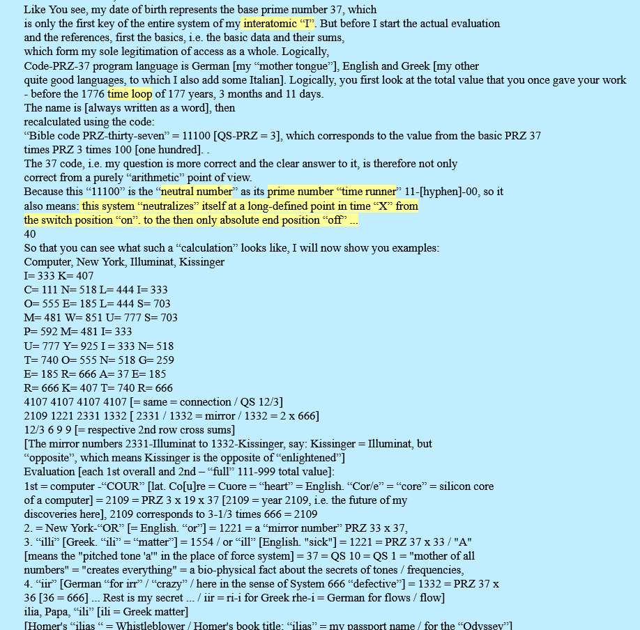 guteKi1147Q's tweet photo. 🔑Read SLOWLY, read ALL of it, and then READ IT ALL AGAIN !🔑Understand it - WAKE UP😴 - start 🔑HELPING [🫵yourselves🪤☢️☠️1776/322]
>https://t.co/tfBGUnSRJZ
>https://t.co/L2nmCGZNt4
#Code37 #AI #AGI
#CalculatingSpace #Primenumberarchitecture
Be as Time=#Beast666
#Revelation https://t.co/v1E79SRM7v