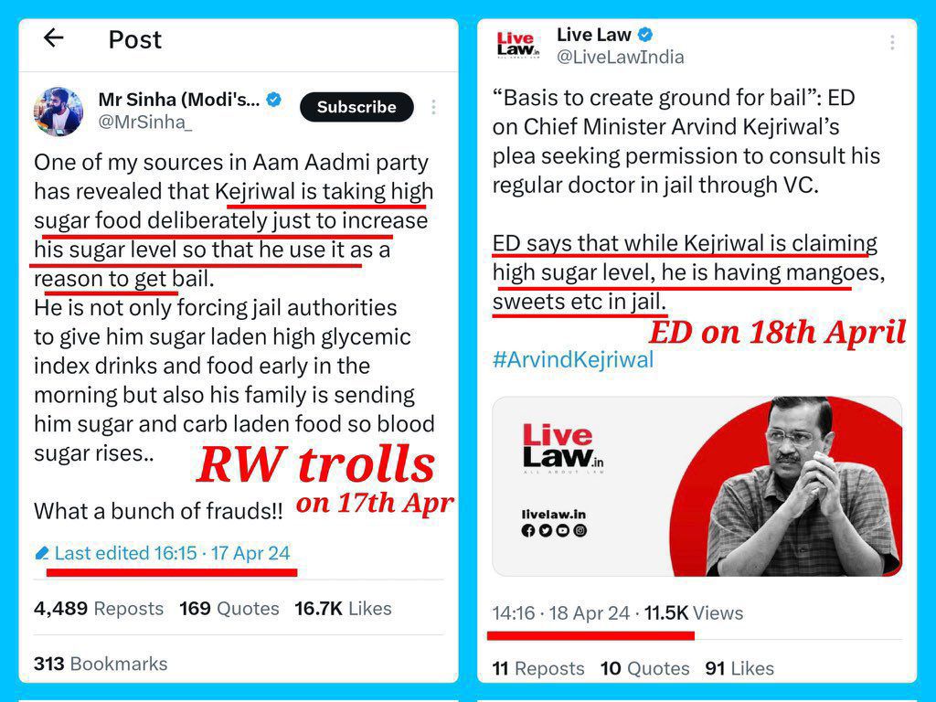 ED copying from BJP troll ? Unbelievable 😳