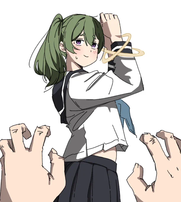 うへへ どこから脱がそうかなw 