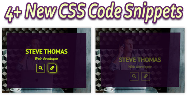 4+ New CSS Code Snippets bestjquery.com/codelab/ #css3 #Bootstrap #webdesign #HTML5