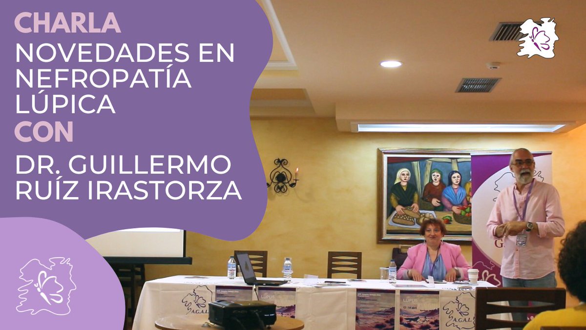 Ya tenemos publicado en nuestro canal de Youtube la charla impartida en nuestras Jornadas Gallegas de Lupus sobre 'Novedades en la Nefropatía Lúpica?' del Dr. Guillermo Ruíz Irastorza del Hospital de Cruces. Podéis verla aquí youtu.be/E9HK1qS-5D4 Esperamos que os guste!