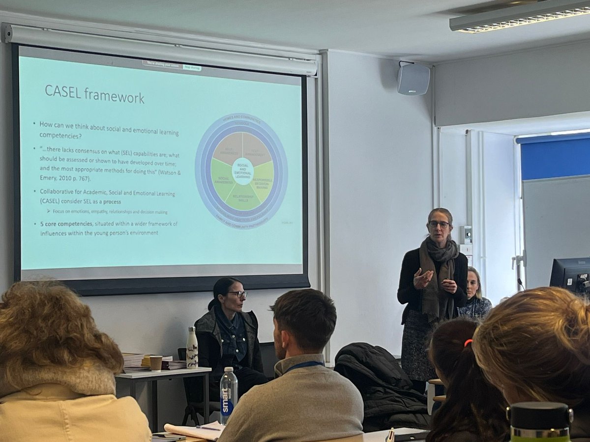 anna_sian's tweet photo. A wonderful @UKPECollab seminar hosted by PHELL @CAWR_CMU Developing social and emotional learning in PE. Excellent discussions from  Schools @WG_Education @CSC_Wellbeing @sportwales @CardiffMetCSE @CardiffMetCSSHS Thank you to @shirley_MHSE @DrRASandford  4 super SEL research https://t.co/poT6Dl2YrR
