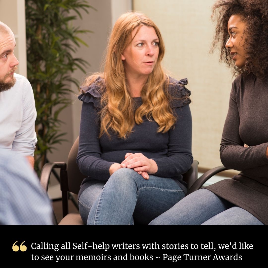 PageTurnerAward's tweet photo. Calling All #Selfhelp Writersβπ»
Page Turner Awards is inviting members of the #selfhelpcommunity π
Learn More ππ» https://t.co/H4T93PdgEr
#writers #writing #writingcommunity #author #selfhelpwriters #selfhelpwriter #writingawards #bookawards #selfhelpauthor https://t.co/wDlPKIwBUN