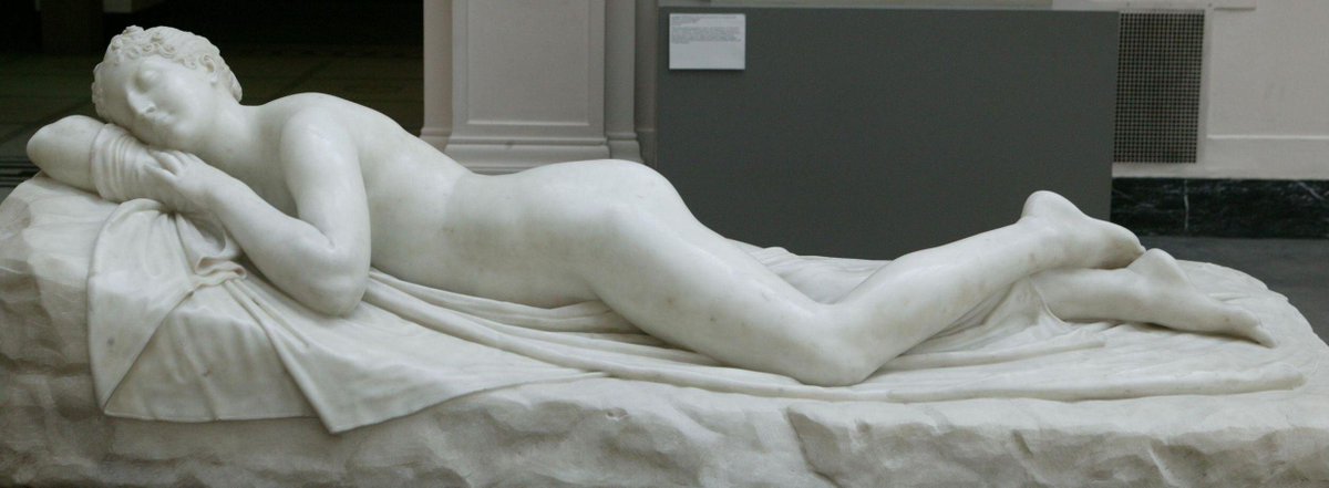 Can pt 9 #art #sculpture

Antonio Canova
* 1757 Possagno - † 1822 Venezia
Italian sculptor. #Neoclassicism

Sleeping Nymph • 1821-24
Marble • Length 194,3 x Width 80 cm; Weight 900, Plinth 400 kg
Victoria and Albert Museum, London
     ↓ 2/3 ↓