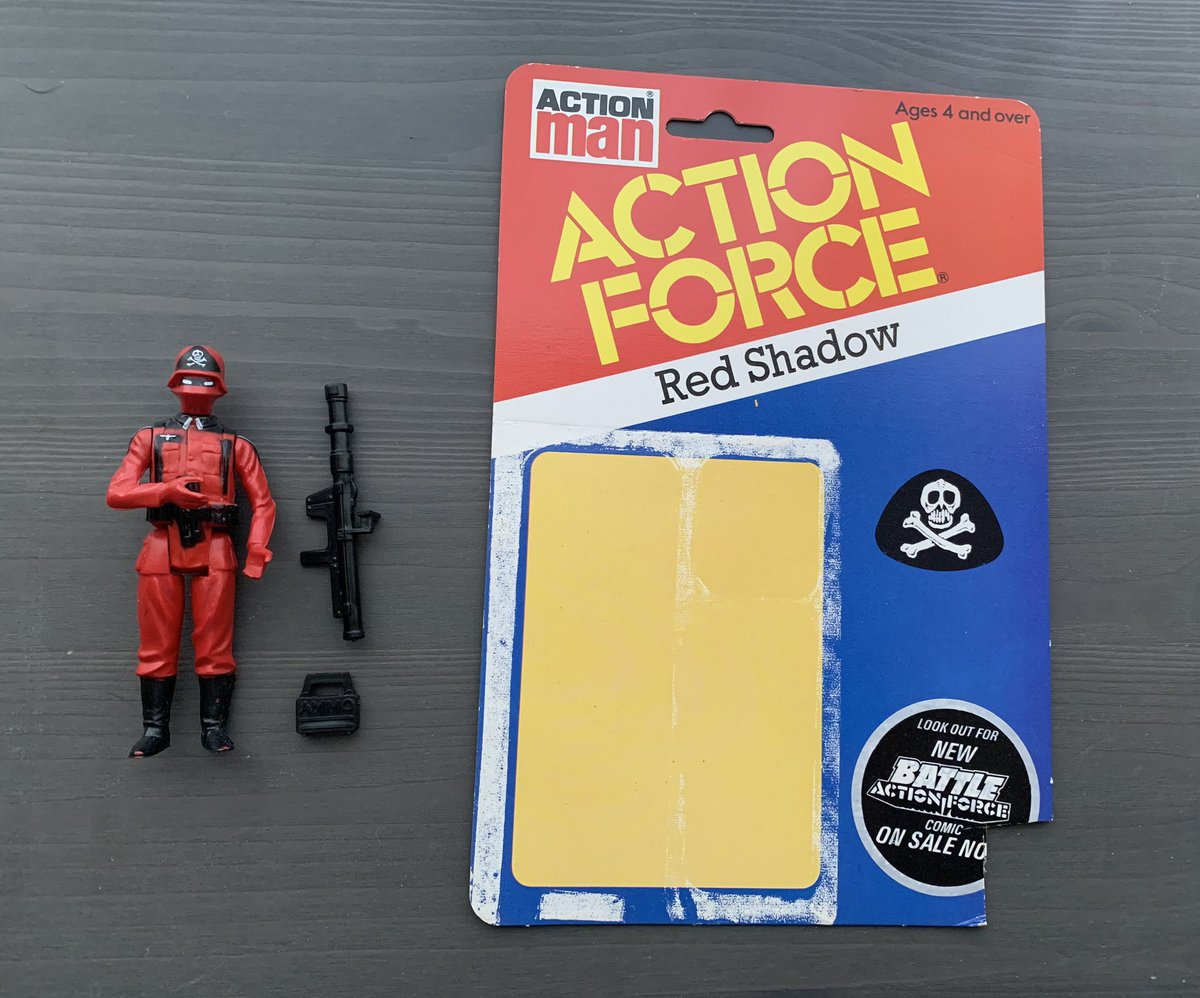 From the collection: A nefarious Red Shadow!

#ActionForce #GIJoe #YoJoe #ARAH #80s #80sToys #ActionFigures #Collectibles #GIJoeCollector #GIJoePhotography #JoeNation #ToyPhotography #VintageToys