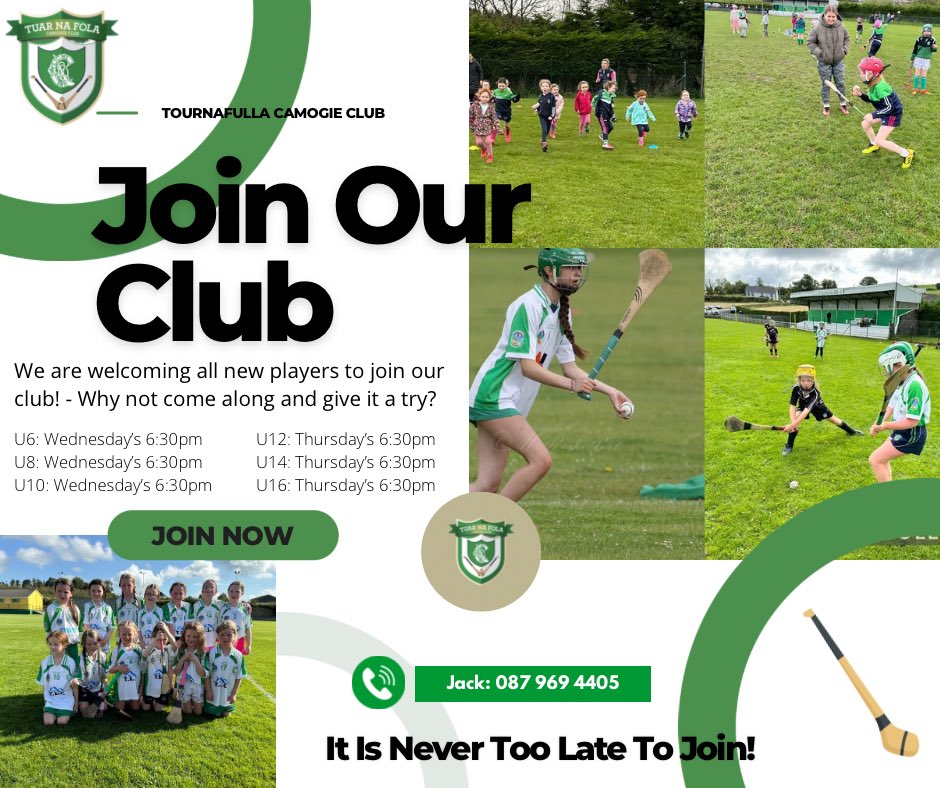 ‼️ Welcoming all new players ‼️ ✅ Make new friends ✅ Learn new skills ✅ Enjoy a sport ✅ Have loads of fun U6, U8 & U10: Wednesday 6:30pm U12, U14 & U16: Thursday 6:30pm