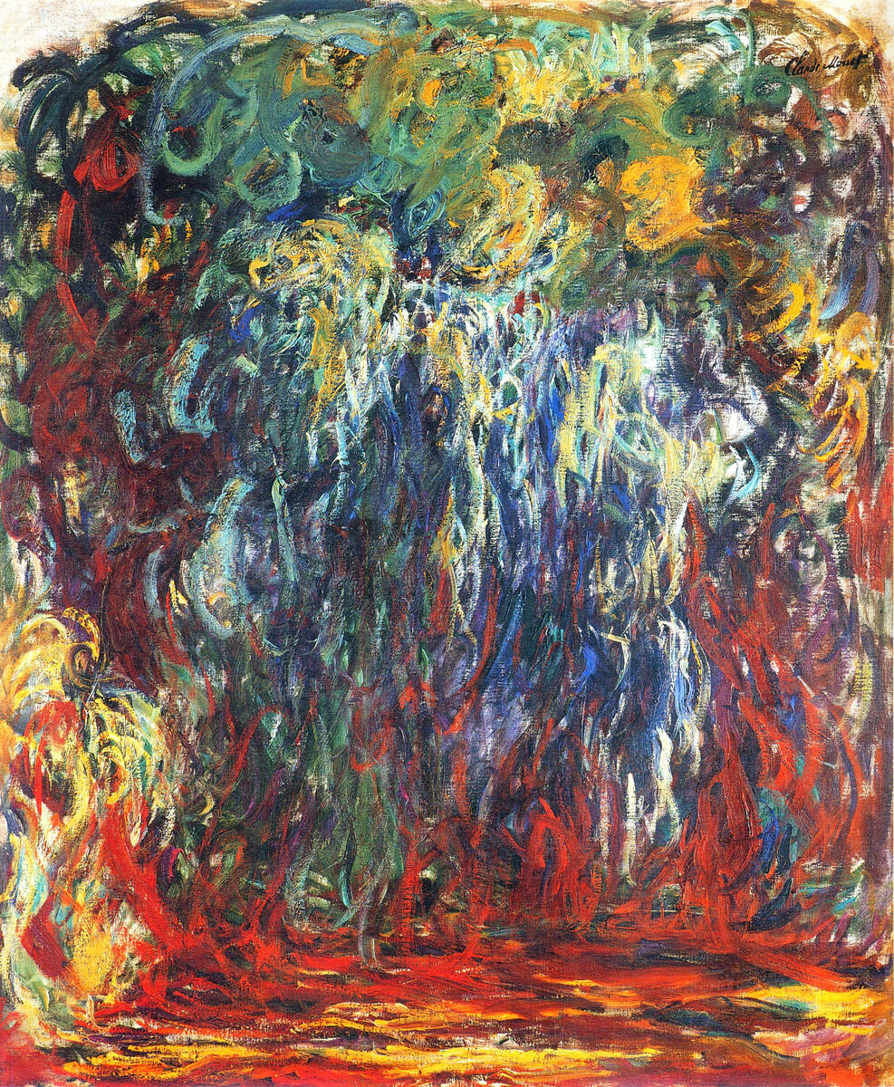 Weeping Willow, Giverny, 1922
Get more Monet 🍒 linktr.ee/monet_artbot