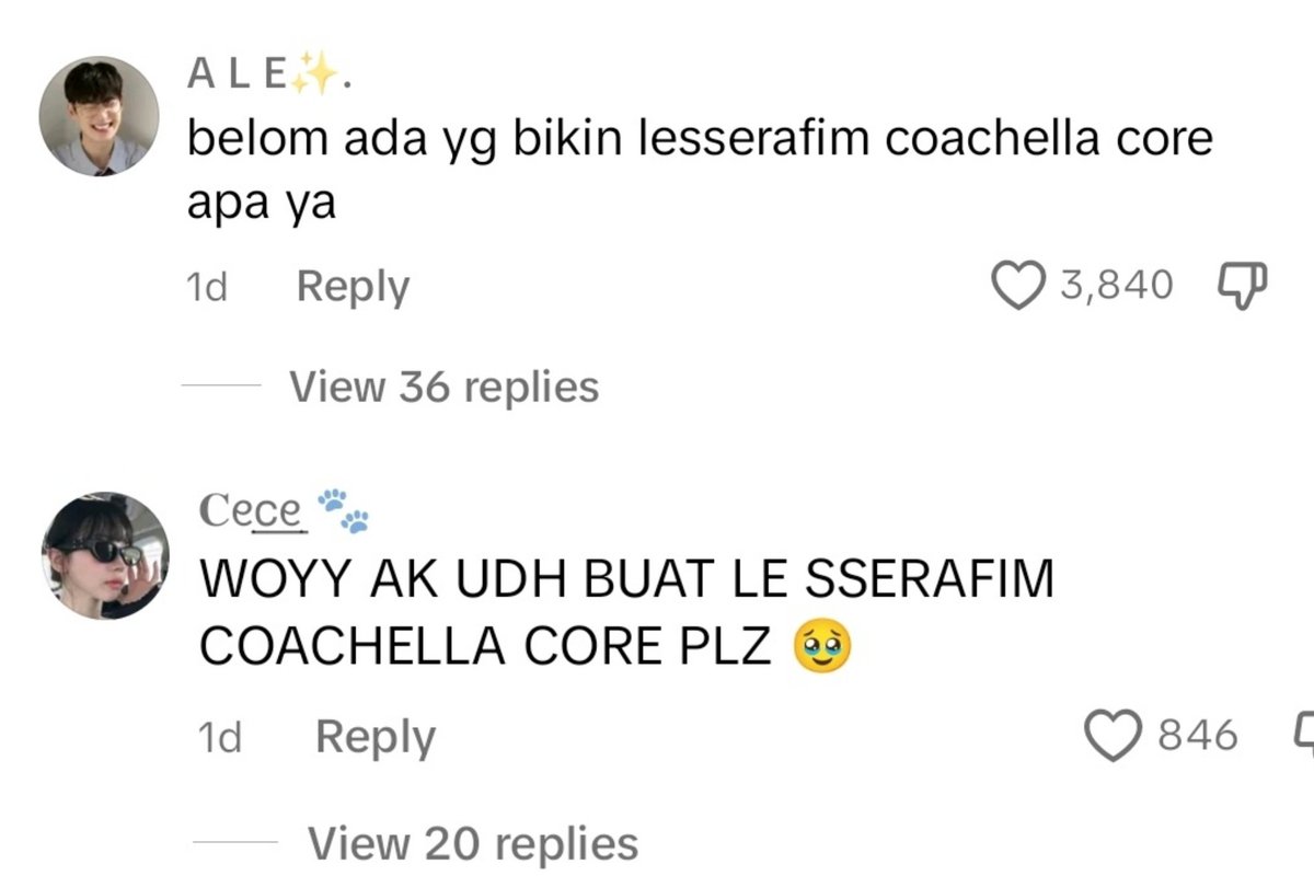 heran sama orang orang tuh katanya gak suka tapi menghabiskan waktu untuk ngedit core coachella 😭 tell me u are jobless without telling me u are jobless 🧘🏻‍♀️