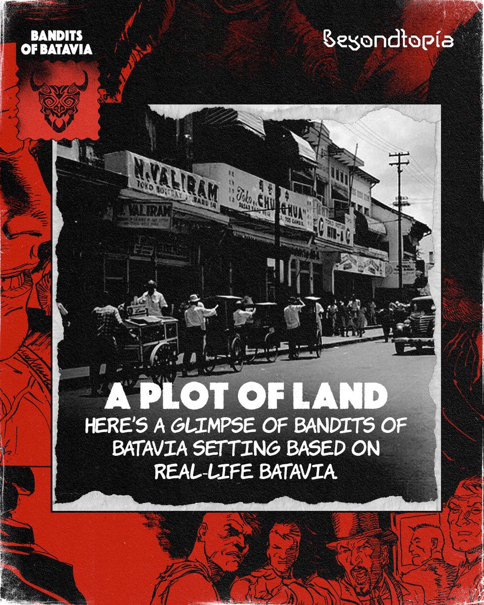 beyondtopia's tweet photo. A plot of land central to the plot!

Jakarta had a different name back then. Would there be some stories that might have gone with the change and became untold? Here’s our take.

Stay tuned for more!

#BanditsOfBatavia #BlackBull #Pitung #Beyondtopia https://t.co/UmJejJKzoA