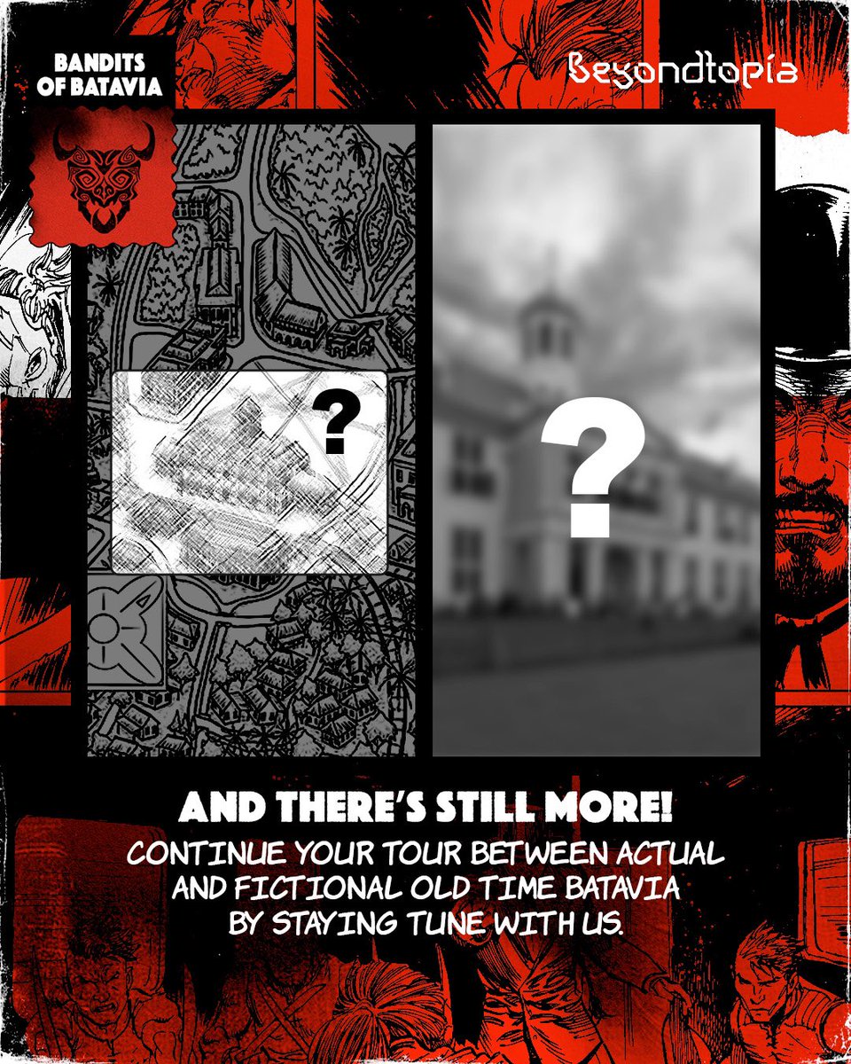 beyondtopia's tweet photo. A plot of land central to the plot!

Jakarta had a different name back then. Would there be some stories that might have gone with the change and became untold? Here’s our take.

Stay tuned for more!

#BanditsOfBatavia #BlackBull #Pitung #Beyondtopia https://t.co/UmJejJKzoA