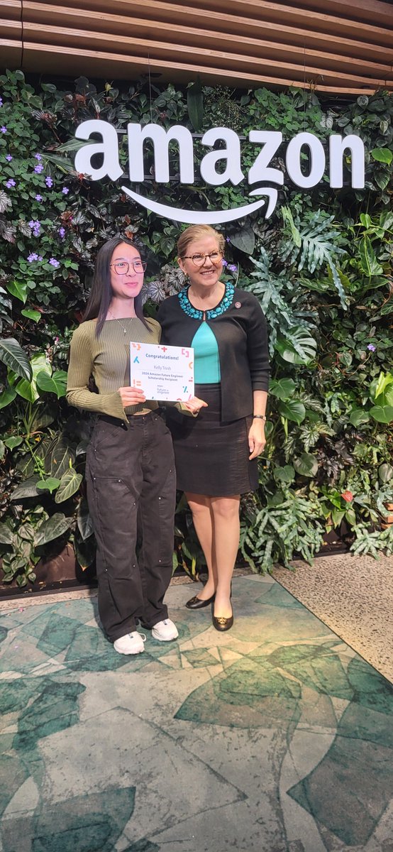 Kelly was selected for Amazon's Future Engineer Scholarship this year receiving 40K for her college and the guaranteed internship at Amazon next summer!  #HenricoCTE #LifeReady #CollegeReady #CareerReady #Henrico #HenricoVA #Amazon