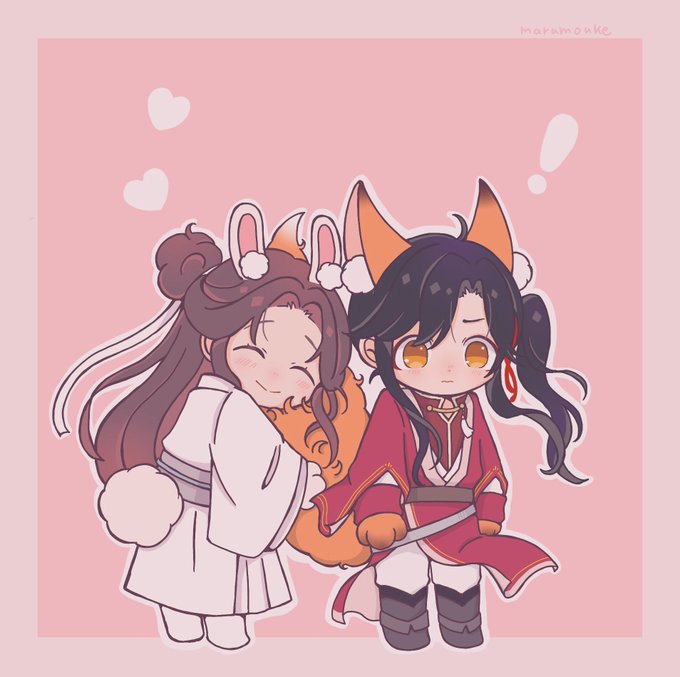 もふもふ!#天官賜福 #TGCF #花怜 