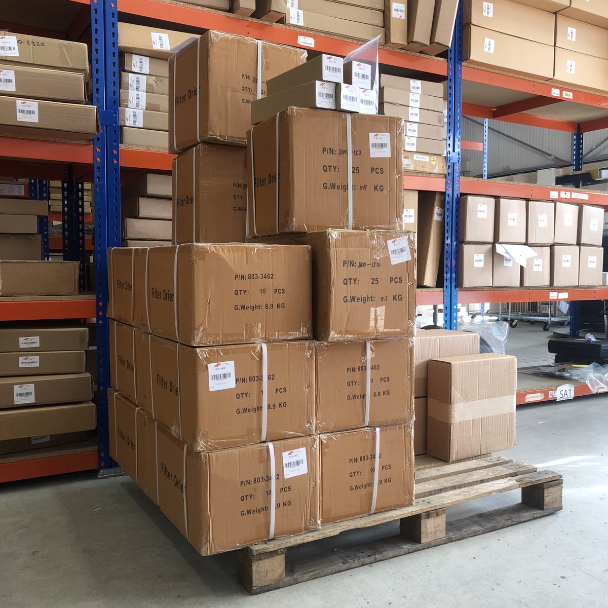 🚜❄️📦 Stocked up and ready to dispatch, the warehouse is in full swing! 💪
#airconparts #acspares #hvac #agriculturalmachinery #farmmachinery #harvest2024 #tractorparts #oem #aftermarketparts #constructionmachinery #planthire #orders
