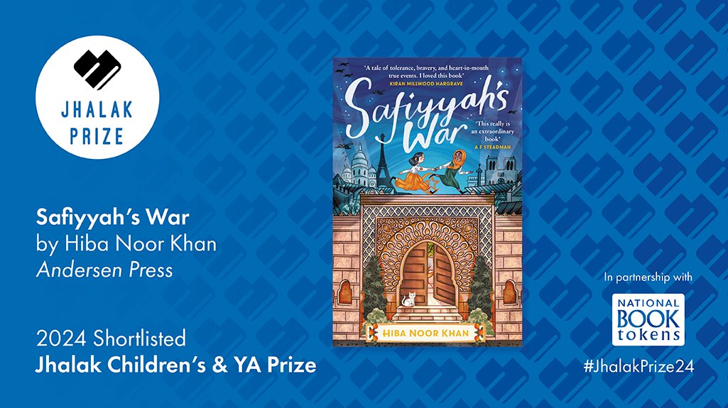 Congratulations @HibaNoorKhan1! We are beyond ecstatic to see the brilliant #SafiyyahsWar on the @jhalakprize Children's & YA Shortlist 🎉 #JhalakPrize24