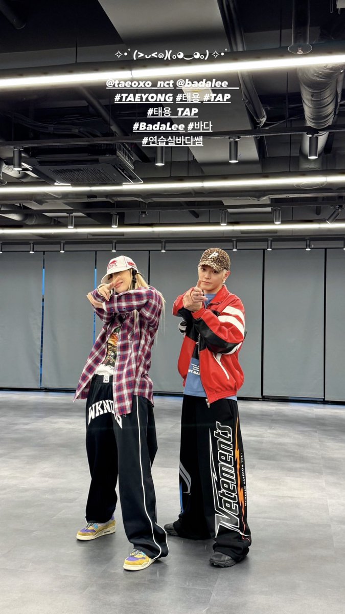 badaleeteamph's tweet photo. IG Story Update 𐙚⊹₊⋆
Bada wt Taeyong 🫰🏻
#badaleeteamPH #badalee #SDGF2 #StreetWomanFighter2 #BEBE https://t.co/iXMBZRxuVP