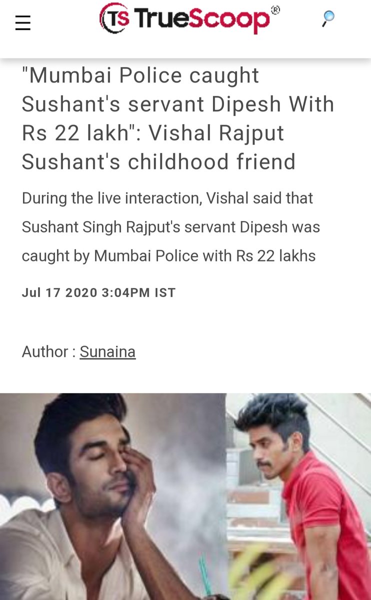 Yasmin2186's tweet photo. #MumbaiPolice caught #Dipesh with Rs20 lakhs after #Sushant 's murder and #SandeepSingh also received around 20 crores in installment in his account 18 days before SSR's demise. Who paid them?
@IPS_Association @HMOIndia @DoPTGoI @CBIHeadquarters
Hard 2Ignore Facts InSSRCase https://t.co/oOFJkr6etM