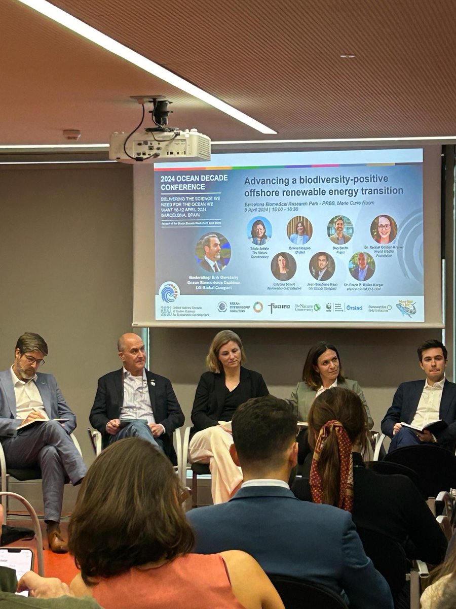 <a href="/MarineBON1/">MarineBON</a> &amp; <a href="/MarineLife2030/">MarineLife2030</a> at the Ocean Decade Conference 
🗣️Key message: leave no one behind. Ocean science must be founded on inclusivity, equity &amp; respect.
🤝Thank you to all for collaborating to transform the observation &amp; forecasting of marine life for the benefit of all.