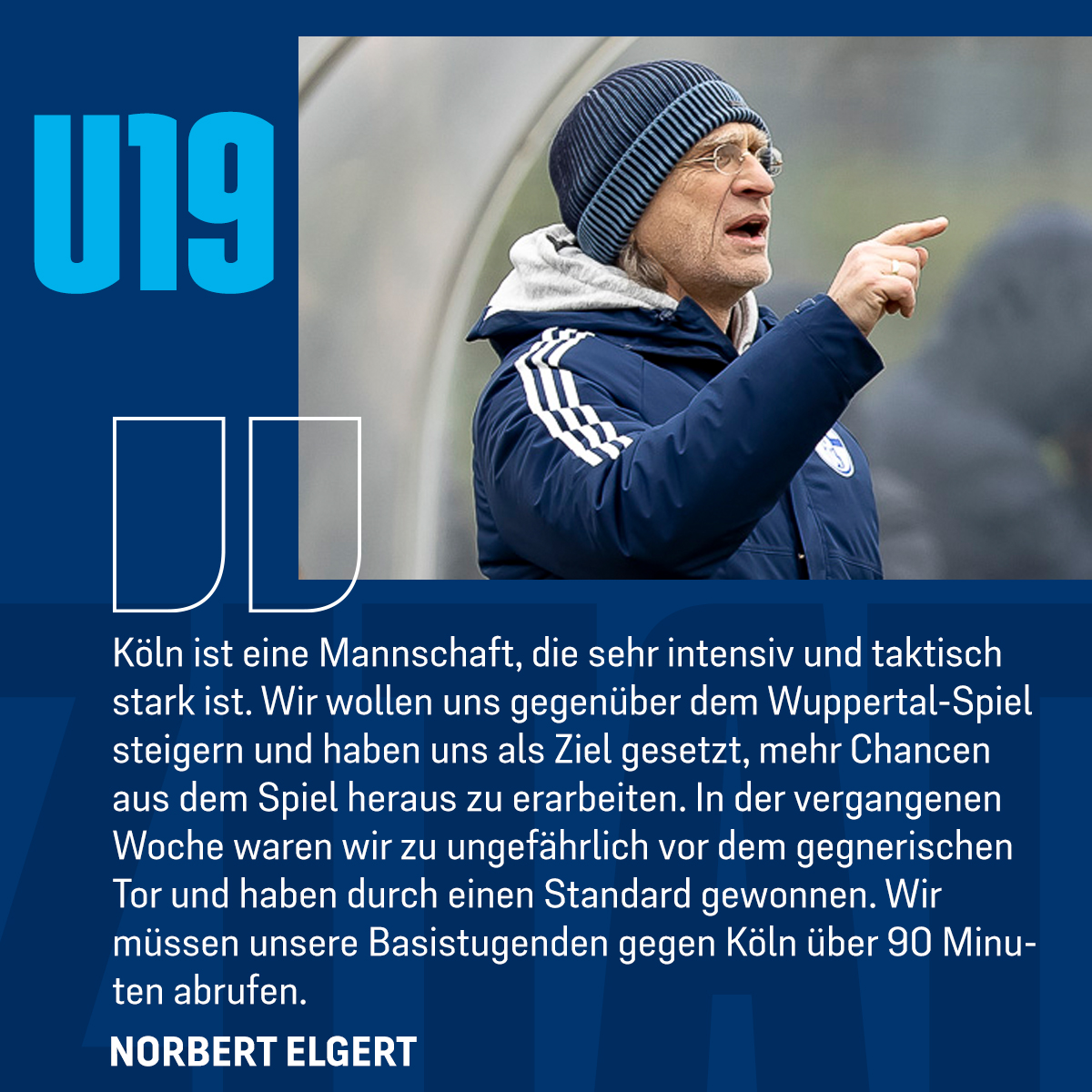 Wieder torgefährlicher werden ⚡⚽ Samstag 📆 20. April 2024 FC Viktoria Köln 🆚 #U19 ⏰ 11 Uhr 📍 Aggerstadion Der U19-Vorbericht zum Swipen! ⬅️➡️ #schmiede #JuniorenBundesliga #S04