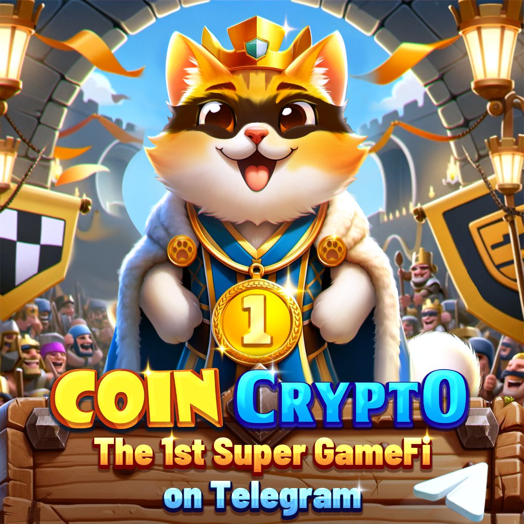 Coincrypto_game's tweet photo. Spin, Raid, Build: Become the CoinCrypto Master! 😼

⭐️ Spin for Coins: Try your luck on the slot machine to earn coins and unlock your fortune.

⭐️ Build Your Village: Use your coins to construct and upgrade your village, building your kingdom at different levels.

⭐️ Collect Pets and Rewards: Complete pet sets for extra rewards, participate in events, and join a vibrant community to showcase your mastery. 

CoinCrypto is in its final stages of development, and this blockbuster is set to launch in just a few weeks. Get ready for an epic airdrop experience 💰

#CoinCrypto #CoinMaster #Airdrop #Telegram #TON