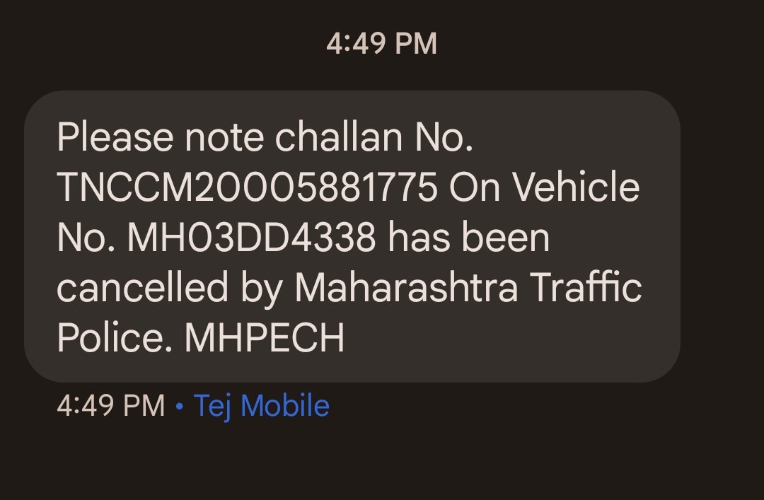 Tejascgavan's tweet photo. Thank you @MTPHereToHelp @ThaneCityPolice @Thane_R_Police https://t.co/DESHPIW284
