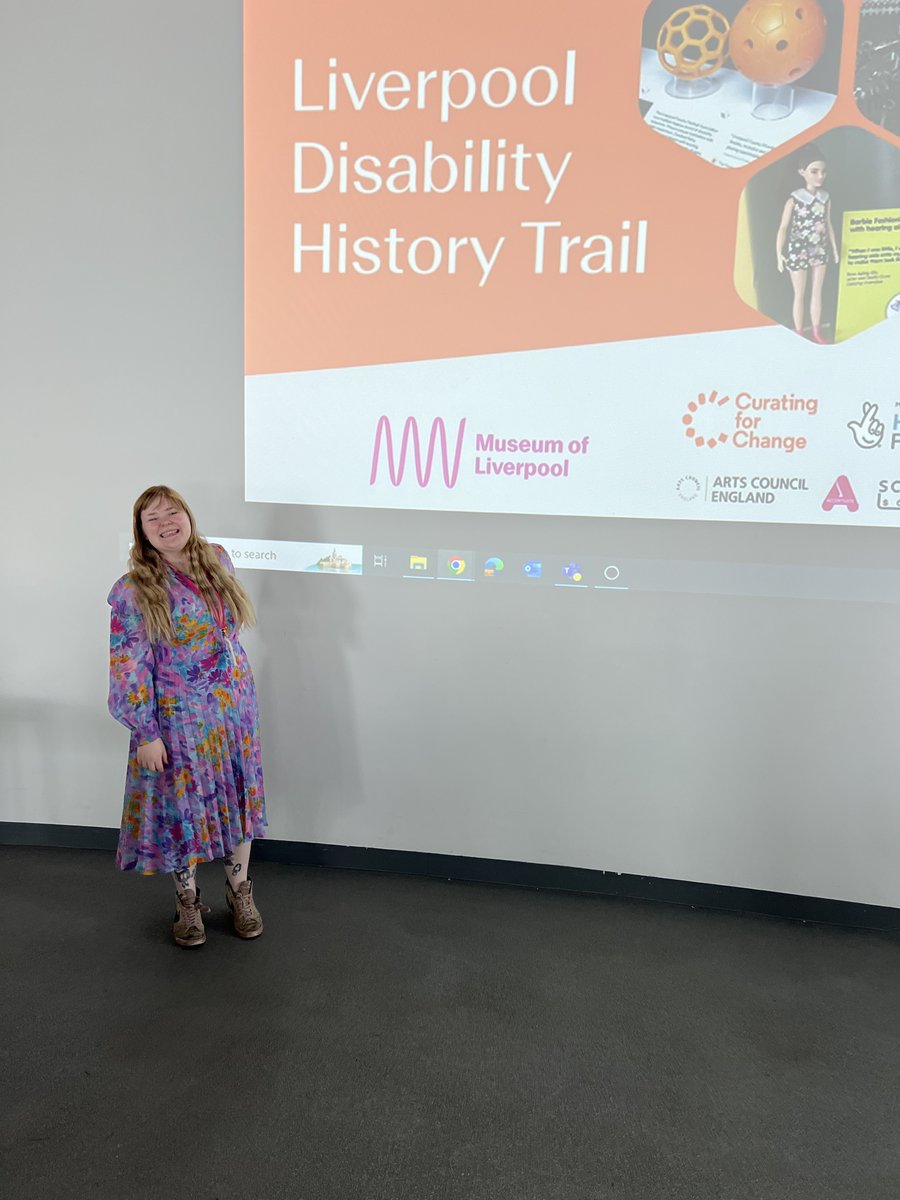 Today is the launch of a new exhibition trail at the Museum of Liverpool. We are here to celebrate the launch of the Disability History Trail curated by Curating for Change Fellow Iris Sirendi. 

Congratulations Iris! 

#disabilitytraillaunch

<a href="/ScreenSouth/">Screen South</a> <a href="/MuseumLiverpool/">Museum of Liverpool</a>