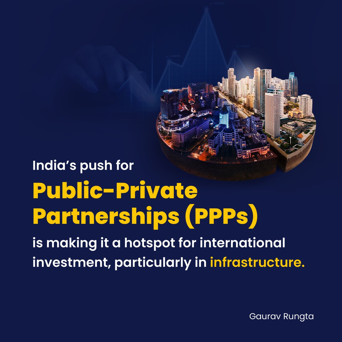 India's push for Public-Private Partnerships (PPPs) is making it a hotspot for international investment, particularly in infrastructure. This initiative is paving the way for foreign companies to bring in capital, enhancing growth and development. bit.ly/3Uo13wj