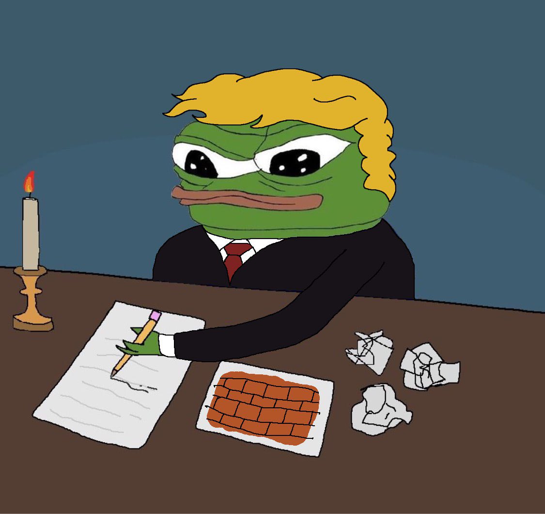 KerberosInu's tweet photo. @EricCryptoman @Cold_xyz Build the wall.

Dip in the pool.

Both of the above memes are cool.

Dont be fool, grab that tool.

Build Wall, it will rule!

Just finished that good poem you started https://t.co/9uUEG6jBJP