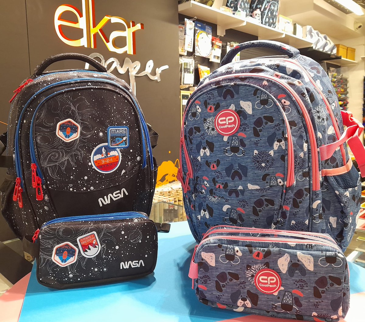 elkar's tweet photo. #elkarDendak | Coolpack etxeak diseinu eta kolore ezberdinetako motxila eta estutxe berriak proposatzen dizkizu.
Coolpack te propone mochilas y estuches nuevos, con diseños y colores atractivos.
#elkarpoza #coolpack #motxilak #estutxeak #mochilas #estuches https://t.co/eEJ5sUXLmT